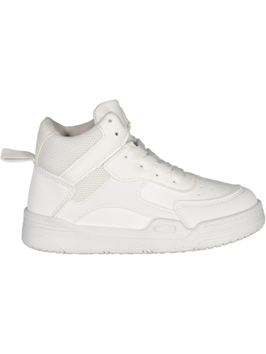 White Hi-Top Sneakers