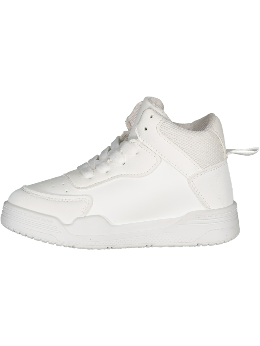 White Hi-Top Sneakers