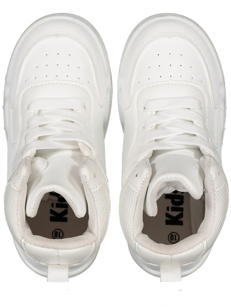 White Hi-Top Sneakers