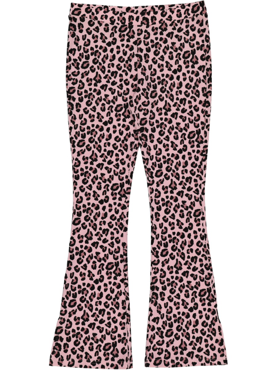 Animal Spots Flared Leggings