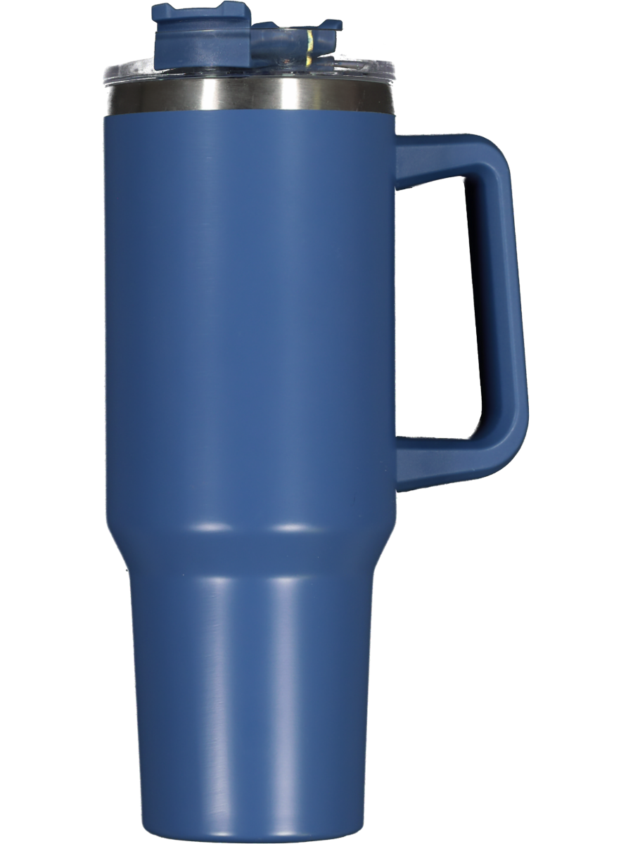 Blue 1.18 Liter Stainless Steel Bottle