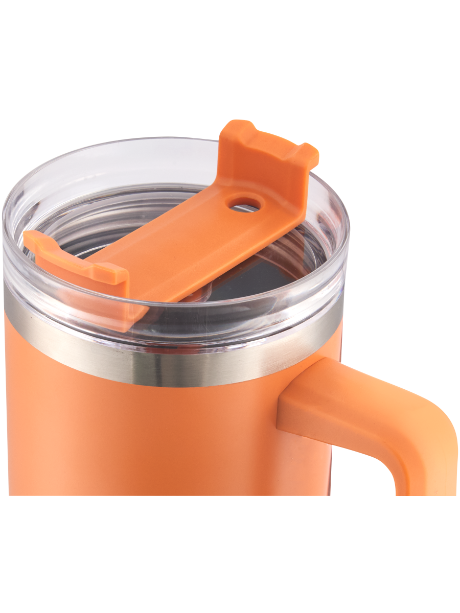 Orange 1.18 Liter Stainless Steel Bottle