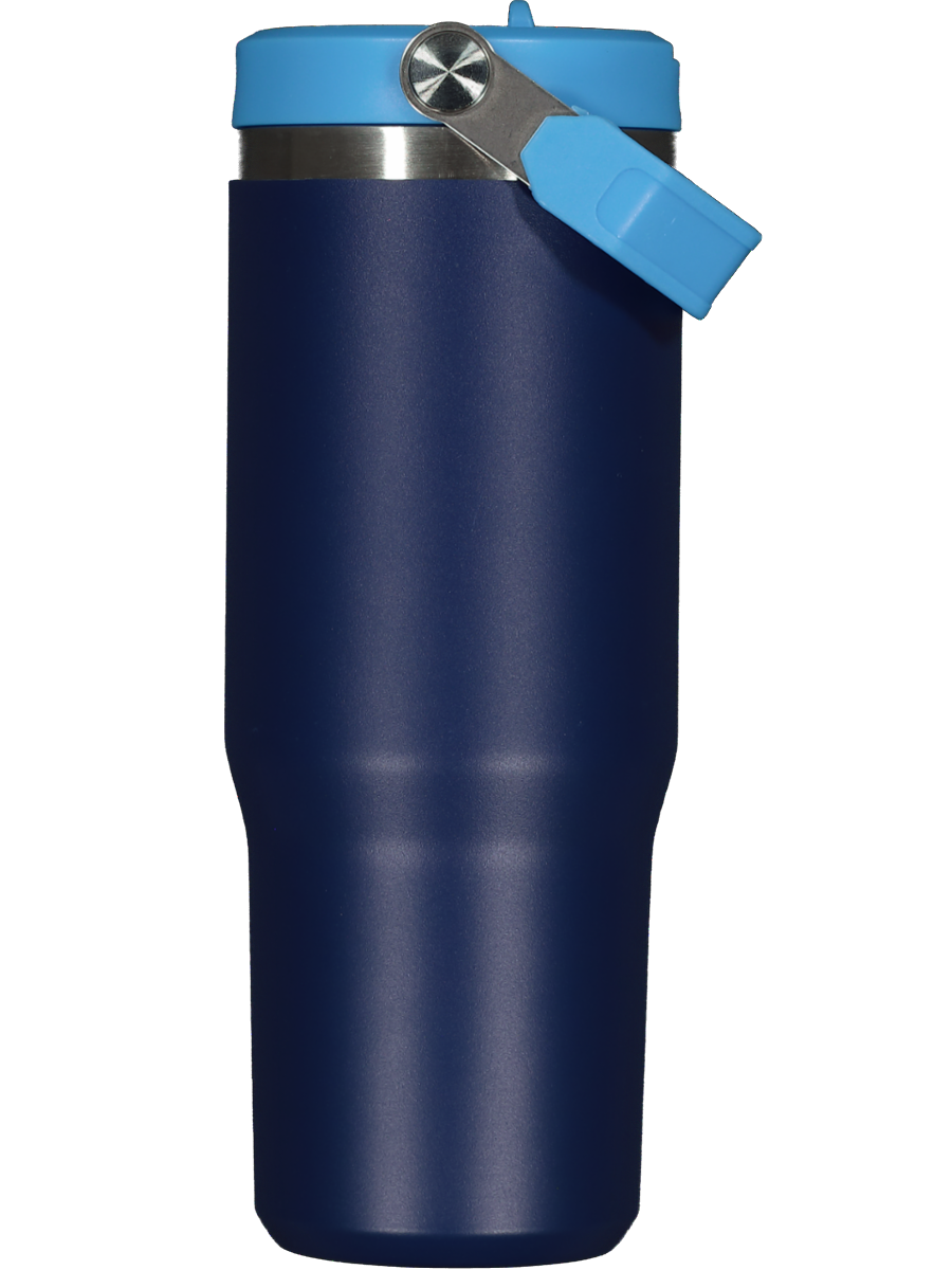 Navy Stainless Steel Bootle