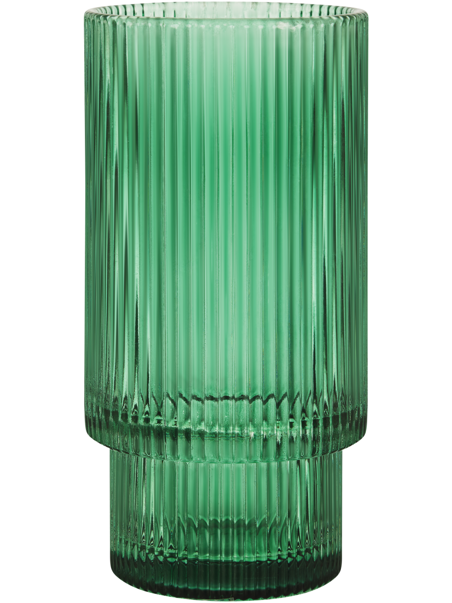 Green Stackable Glass