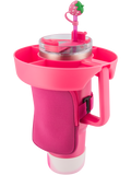 Pink Silicone Bottle Holder