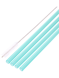 4 Pack Green Bottle Straws