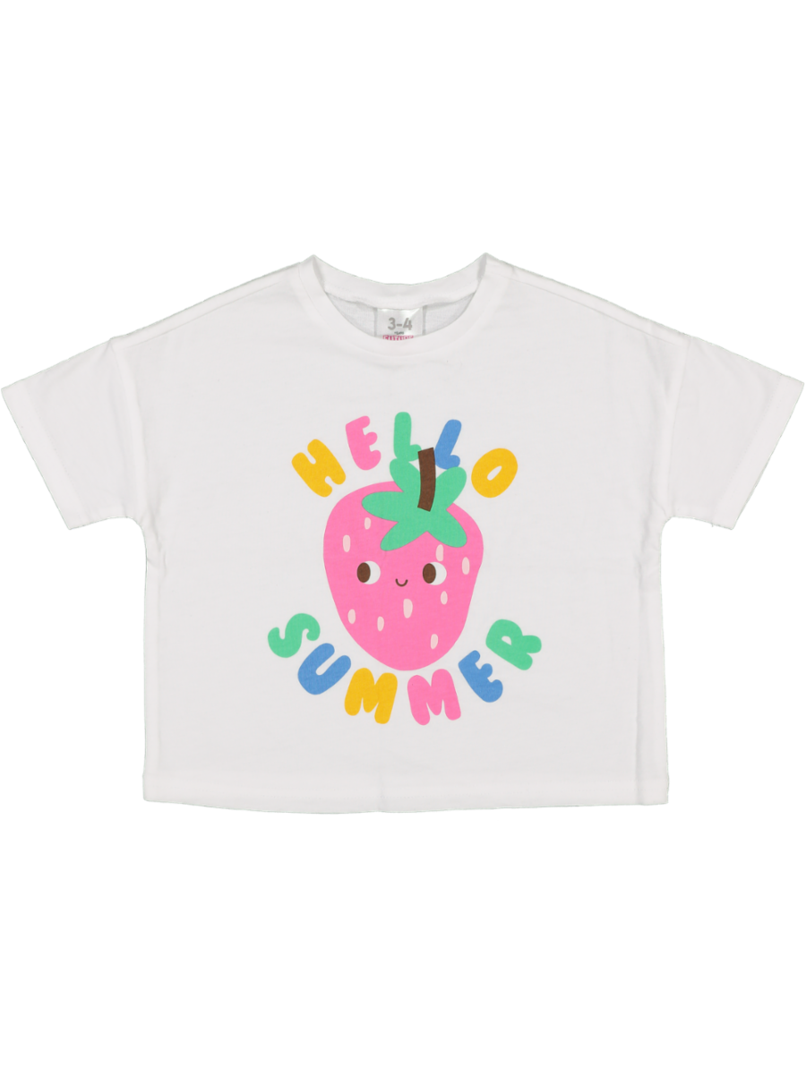 White Graphic T-Shirt