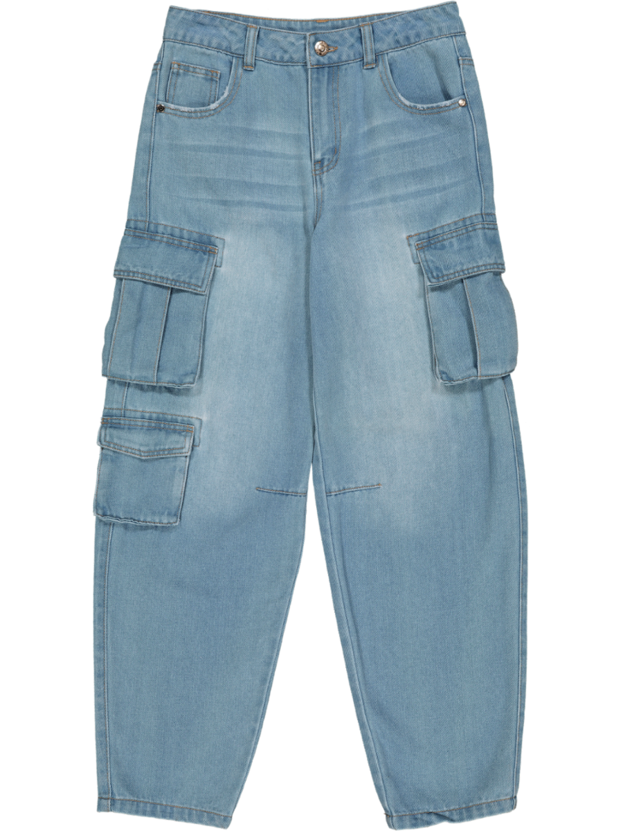 Cargo Denim Jeans