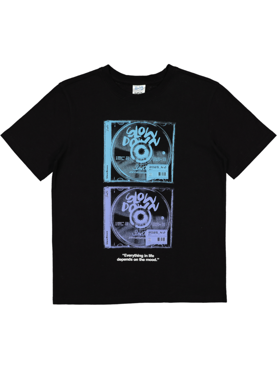 Black Graphic T-Shirt