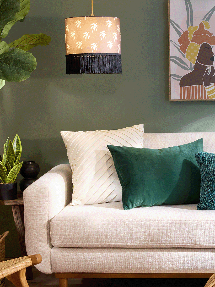 Printed Ceiling Shade