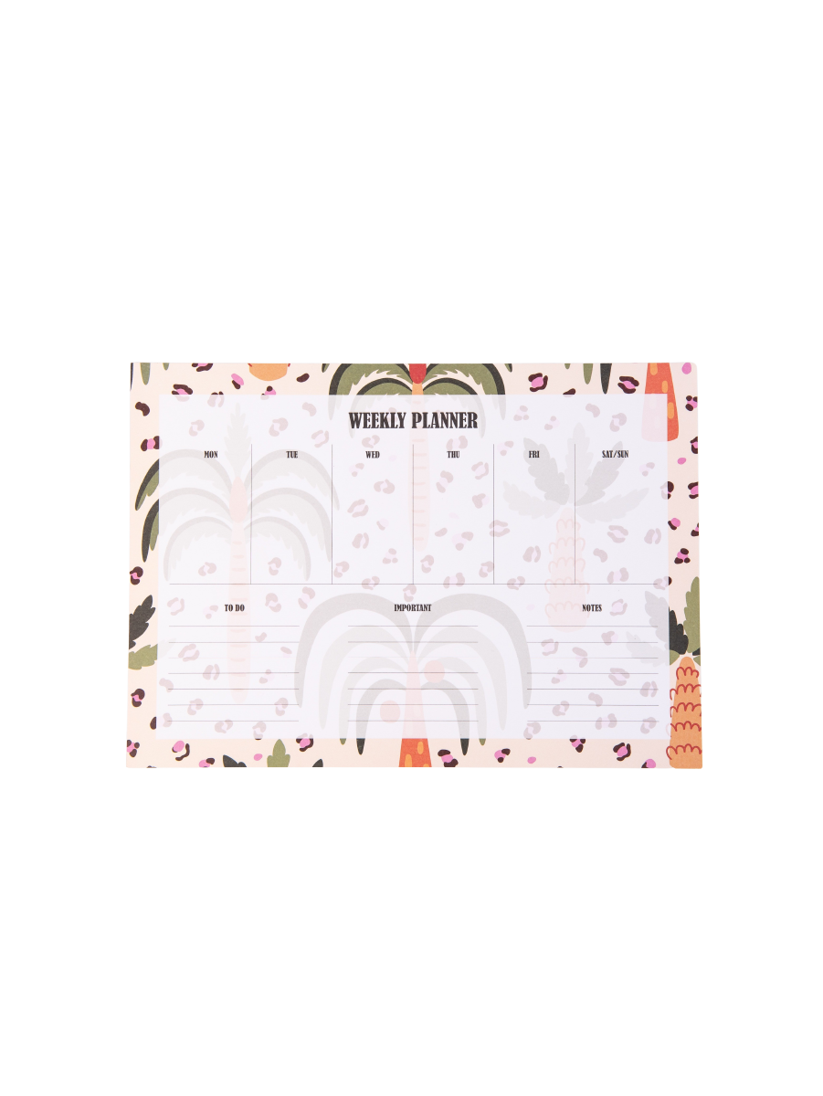 Printed Weekly Planner