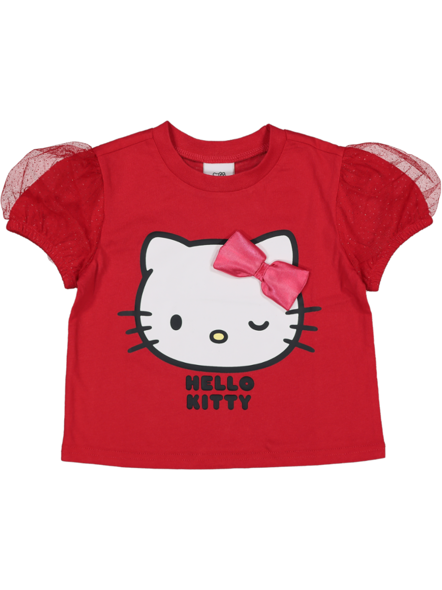 Hello Kitty Puffy Sleeve Top