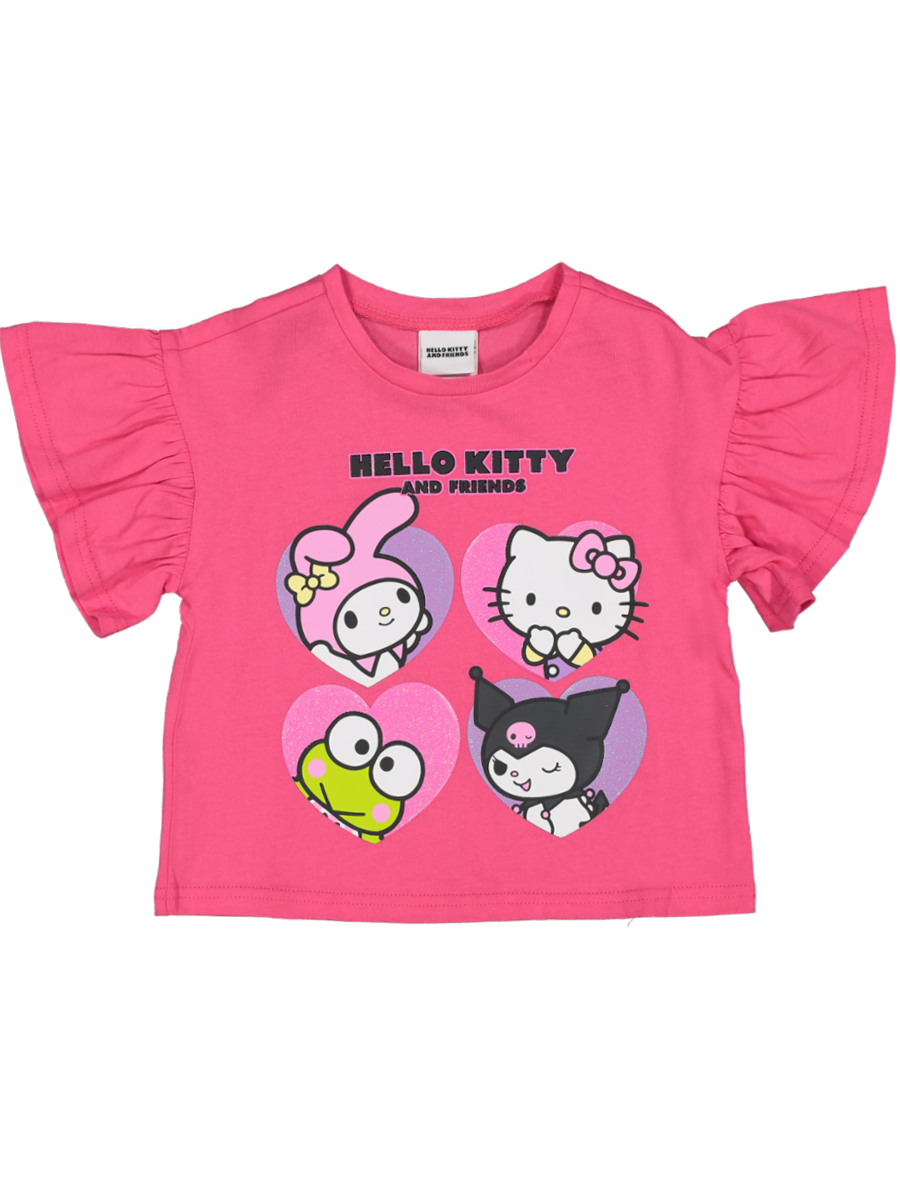 Pink Hello Kitty Flared Top