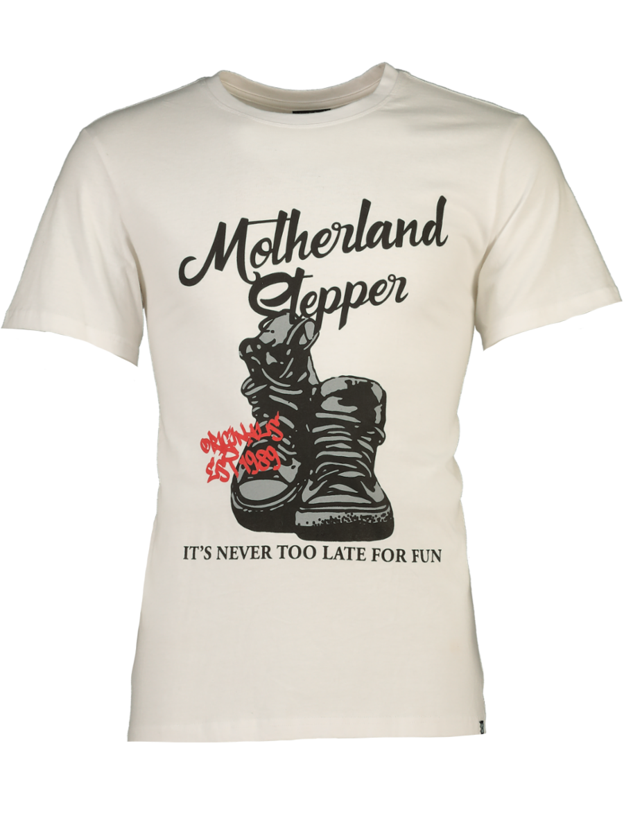 White Printed T-Shirt