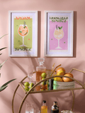 Vibrant Cocktail Art Frames