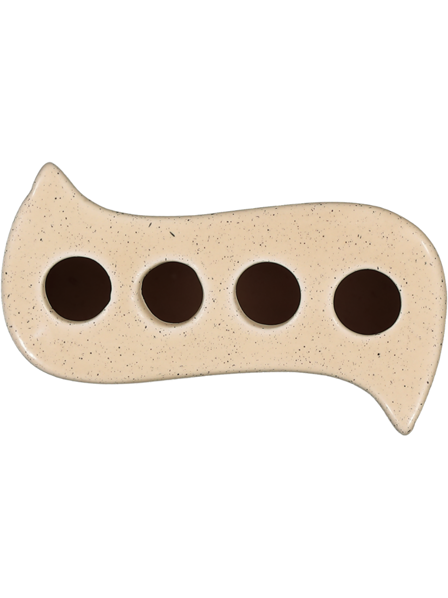 Speckled Ceramic Toothbrush Holder