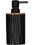 Black Plastic Soap Dispenser