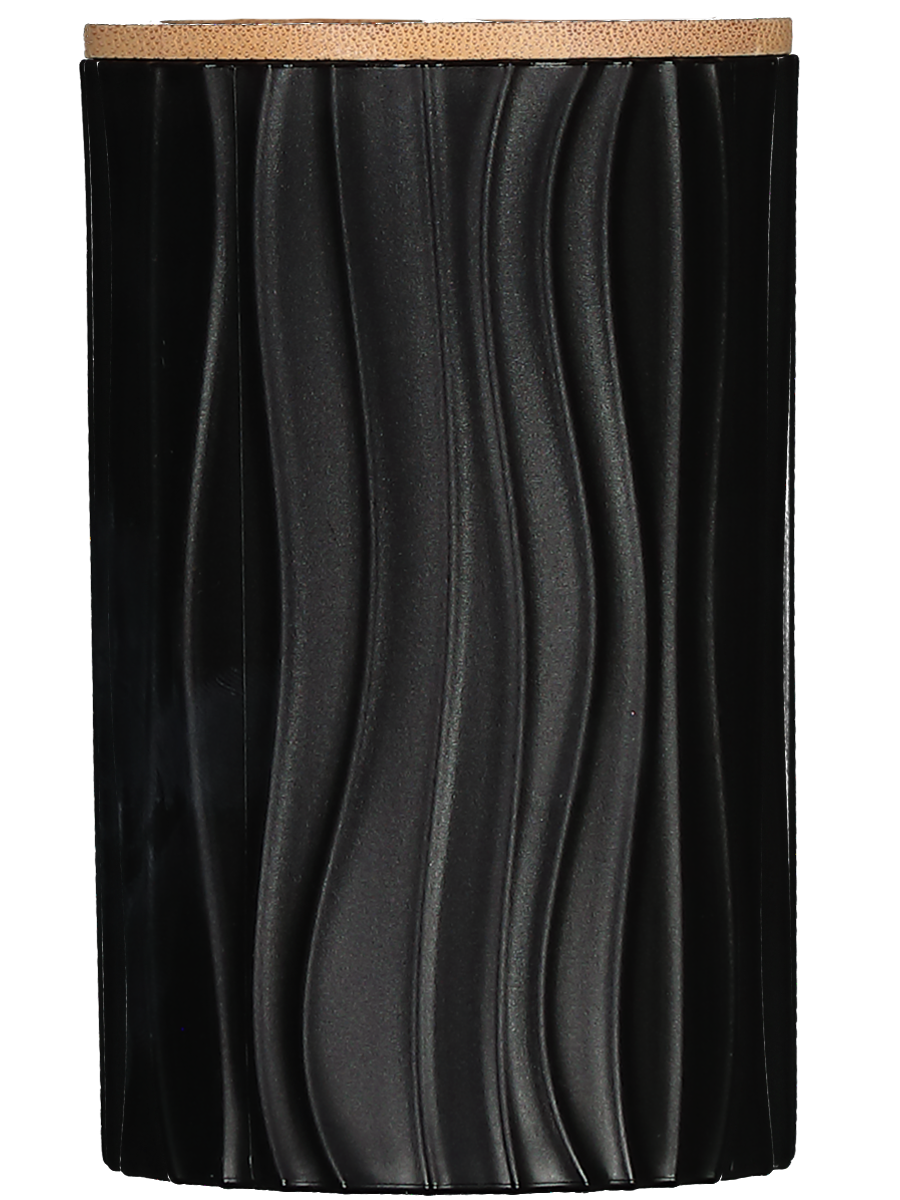 Black Toothbrush Holder