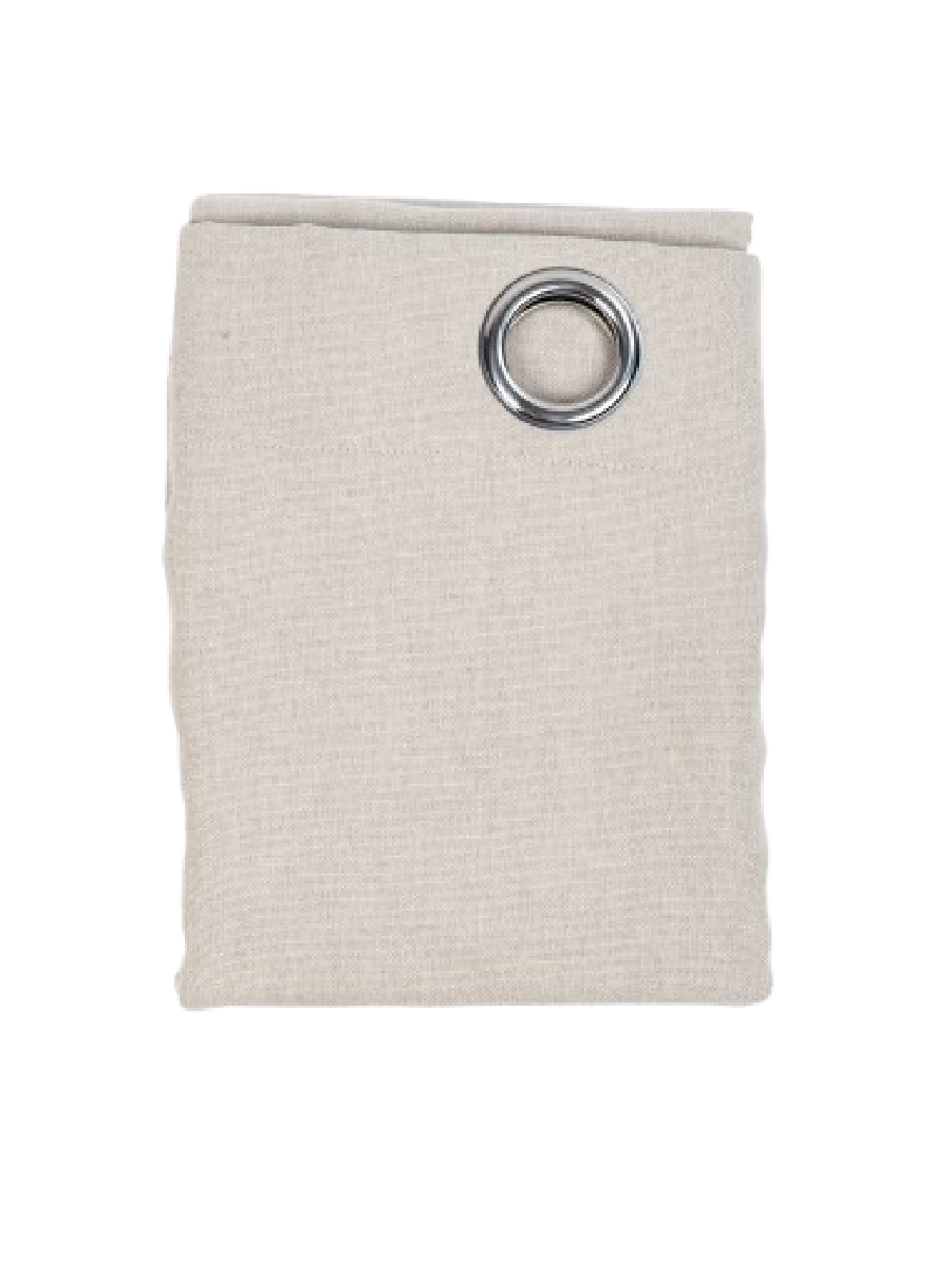 Cream Unlined Eyelet Curtain