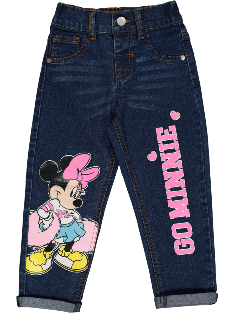 Minnie Mouse Printed Denim