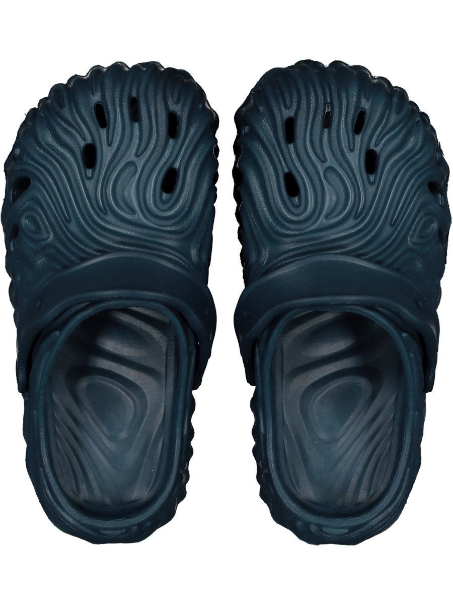 Navy Moulded Slingback Sandals