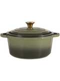Green Cast Iron Casserole