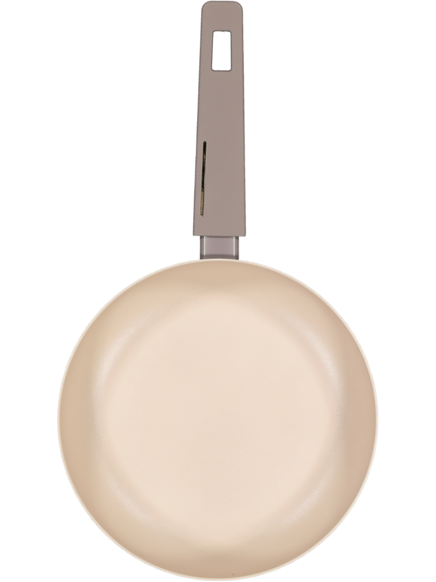 Medium Matt Taupe Frying Pan