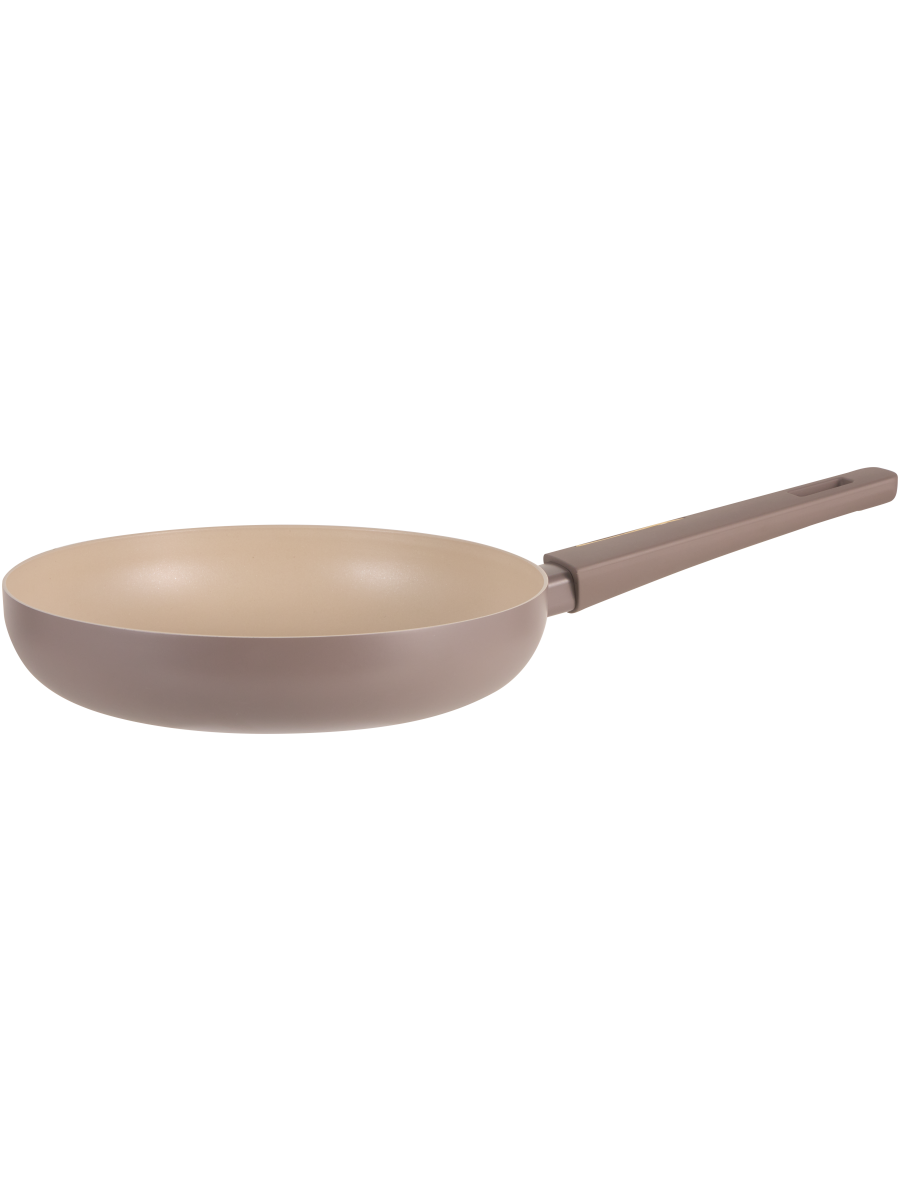 Medium Matt Taupe Frying Pan
