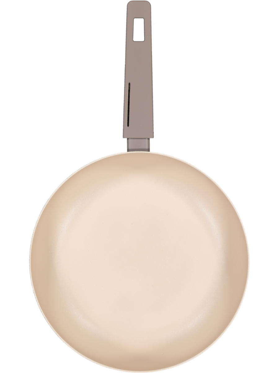 Matt Taupe Frying Pan