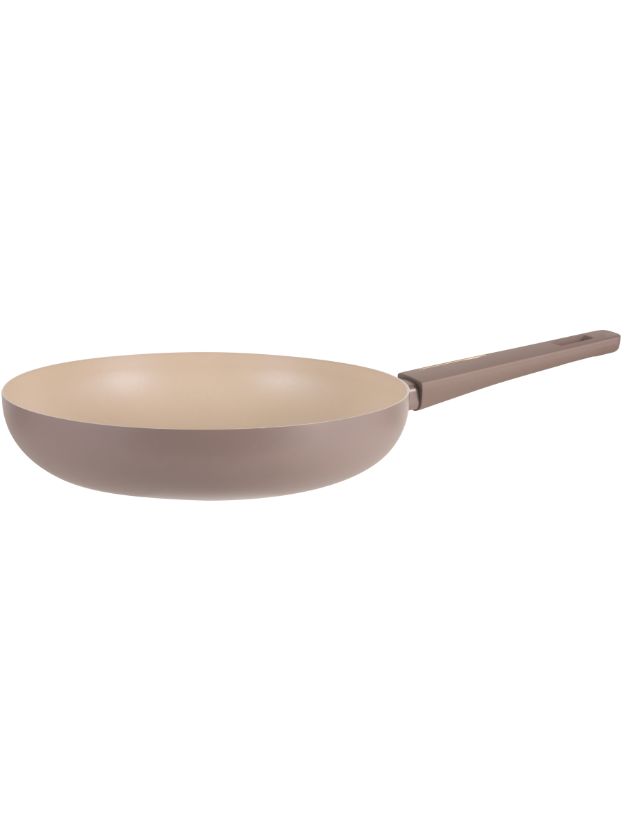 Matt Taupe Frying Pan