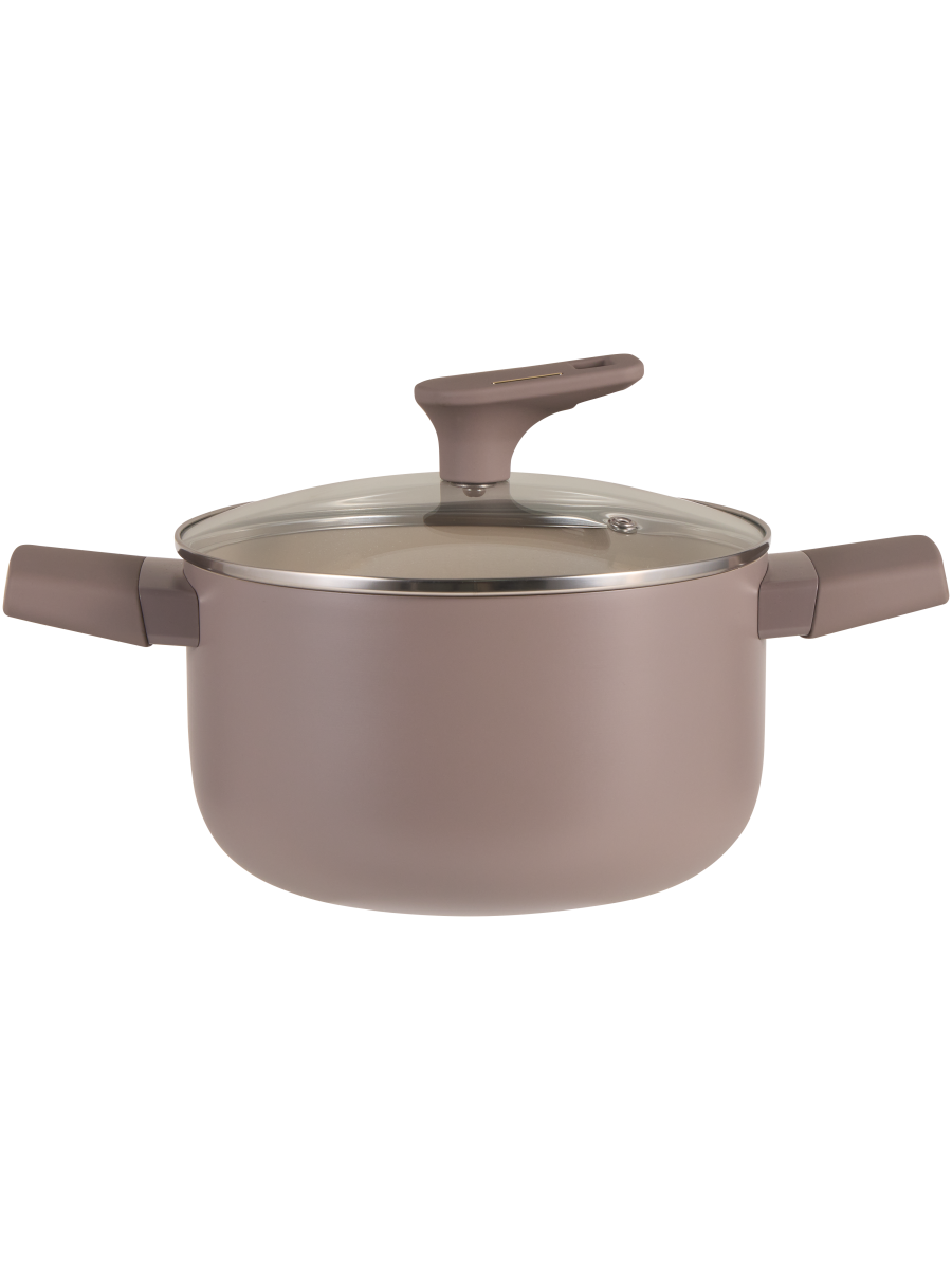 Medium Taupe Casserole Pot