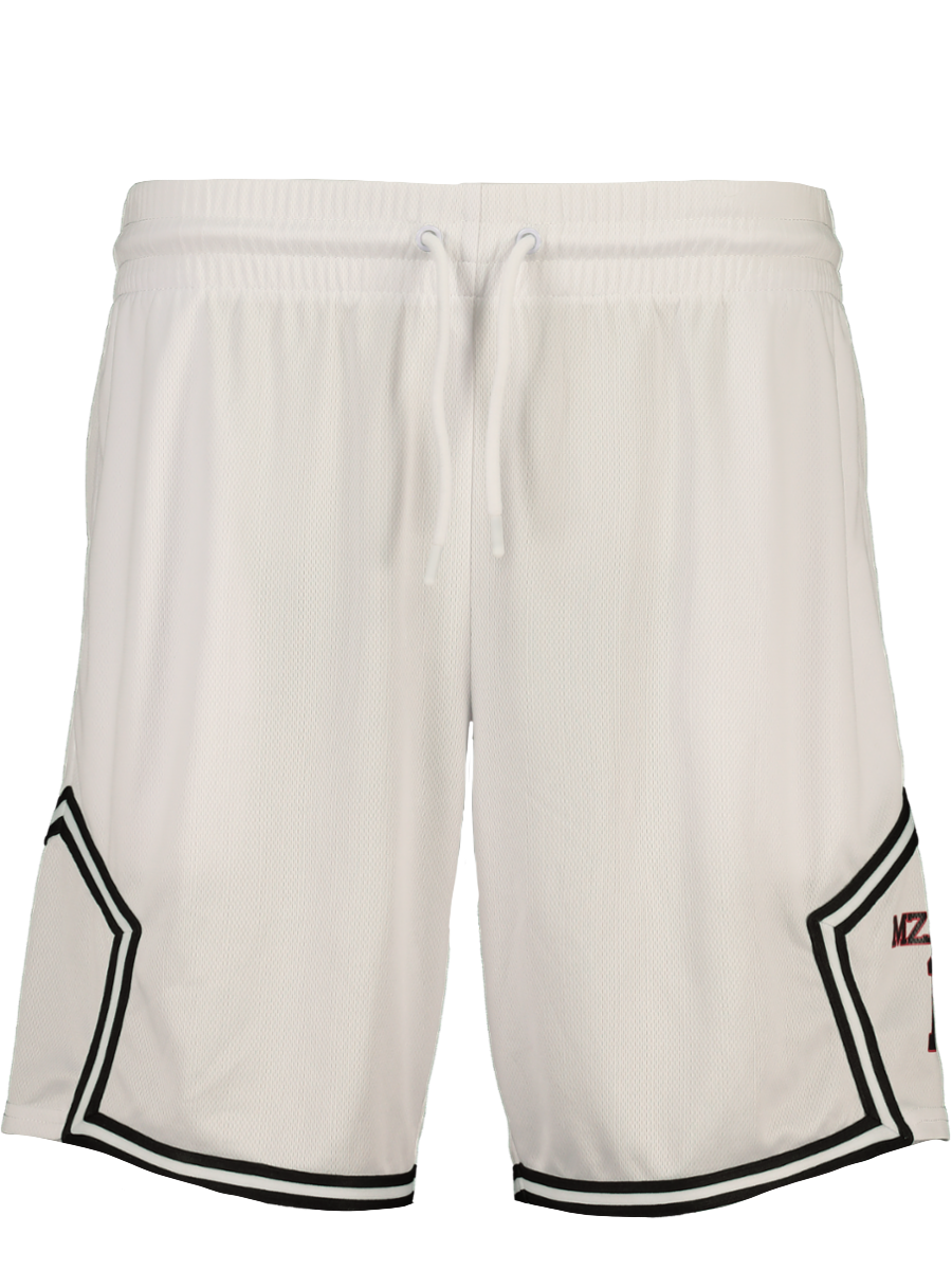 White Knit Sport Shorts
