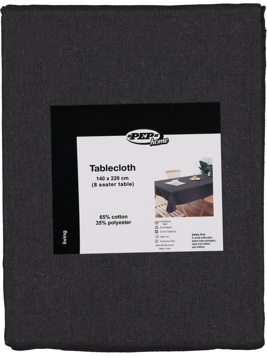 Charcoal Tablecloth