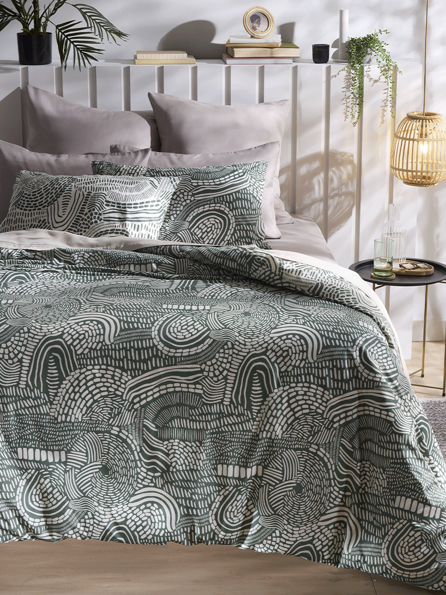 Db Printed Duvet Cover Set