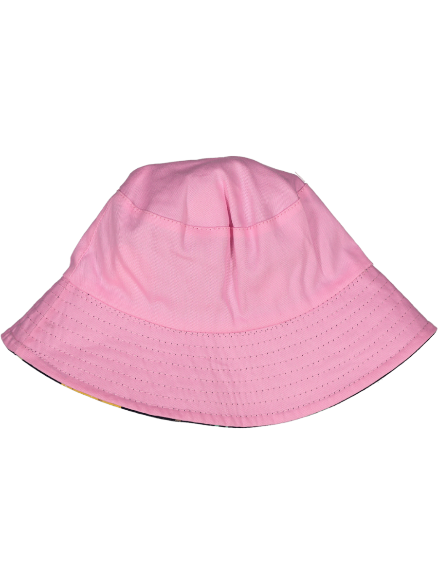Pink Reversible Bucket Hat
