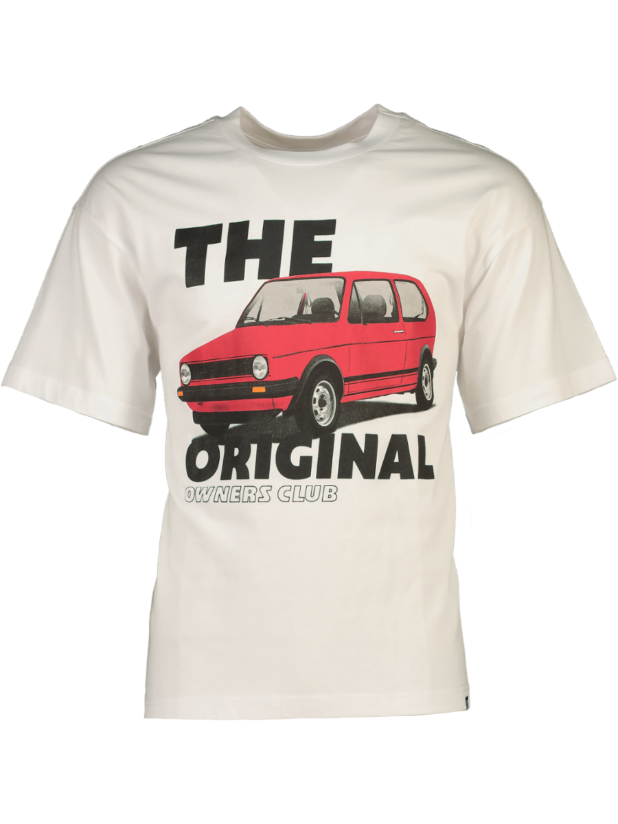 Graphic Oversized White T-Shirt