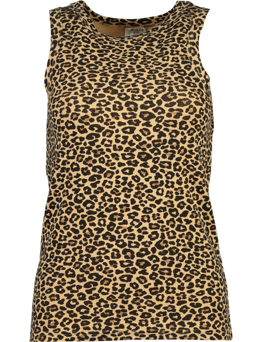 Animal Print Vest