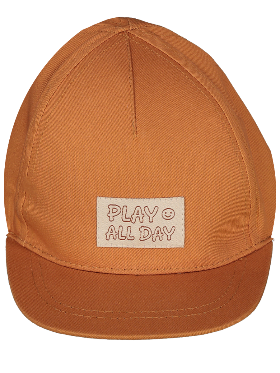 Beige Peak Cap