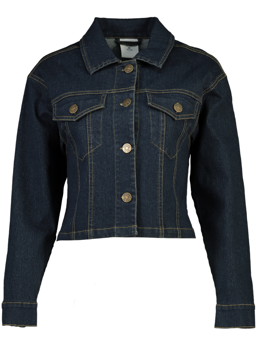 Cropped Denim Jacket