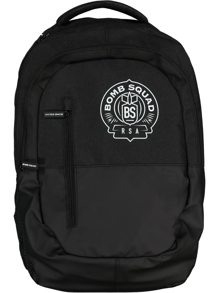 Black Bomb Squad Backpack