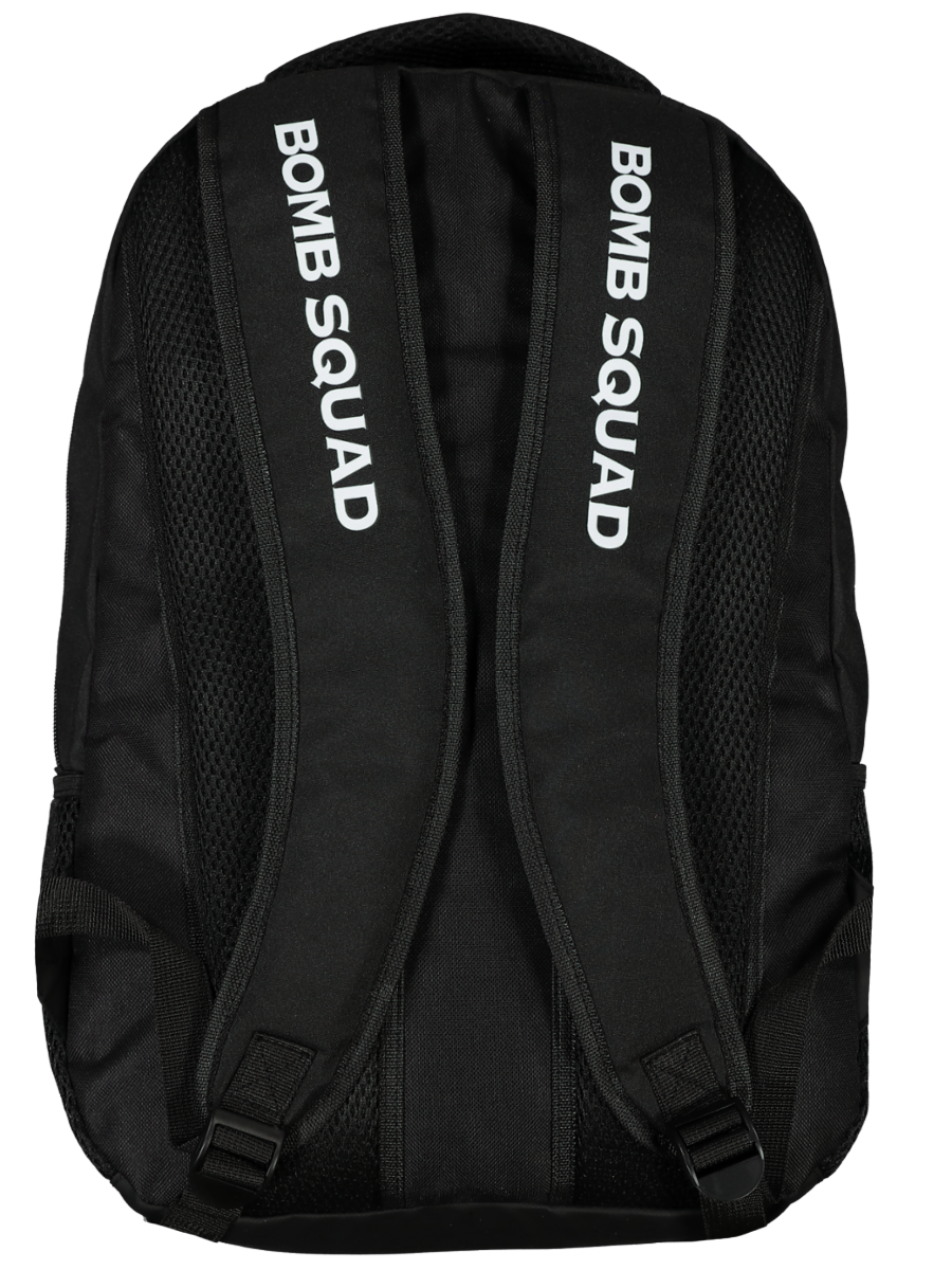 Black Bomb Squad Backpack