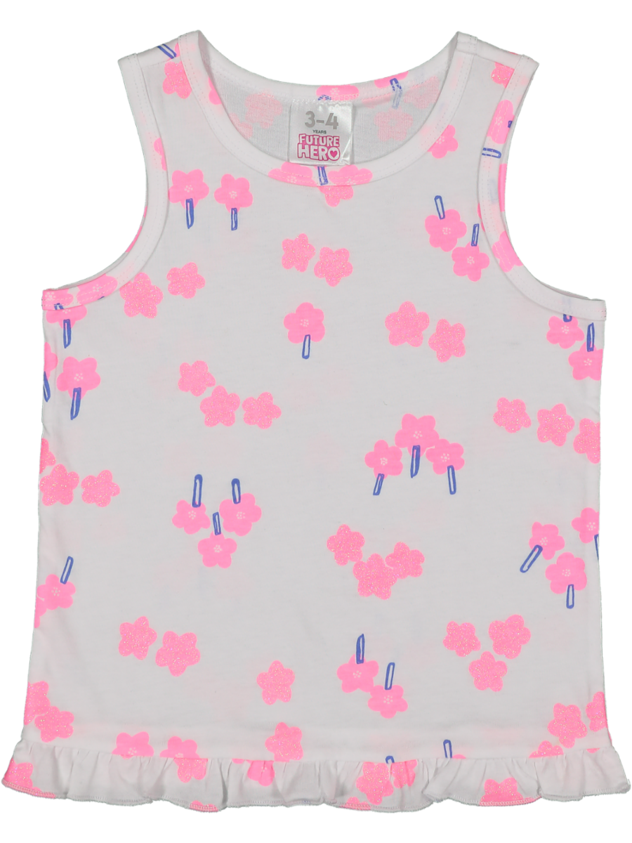 Pink Graphic Vest