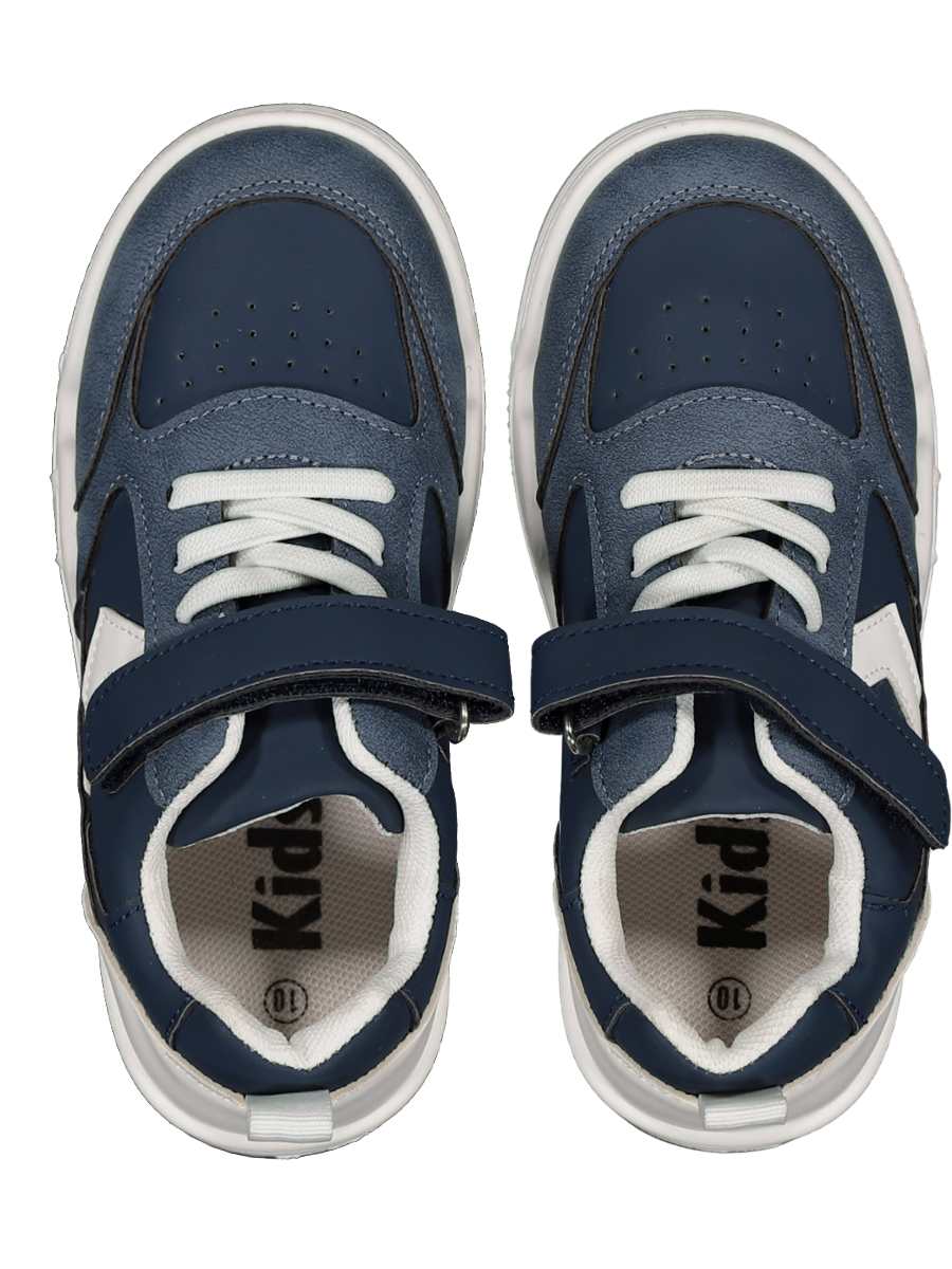 Blue And White Sneakers