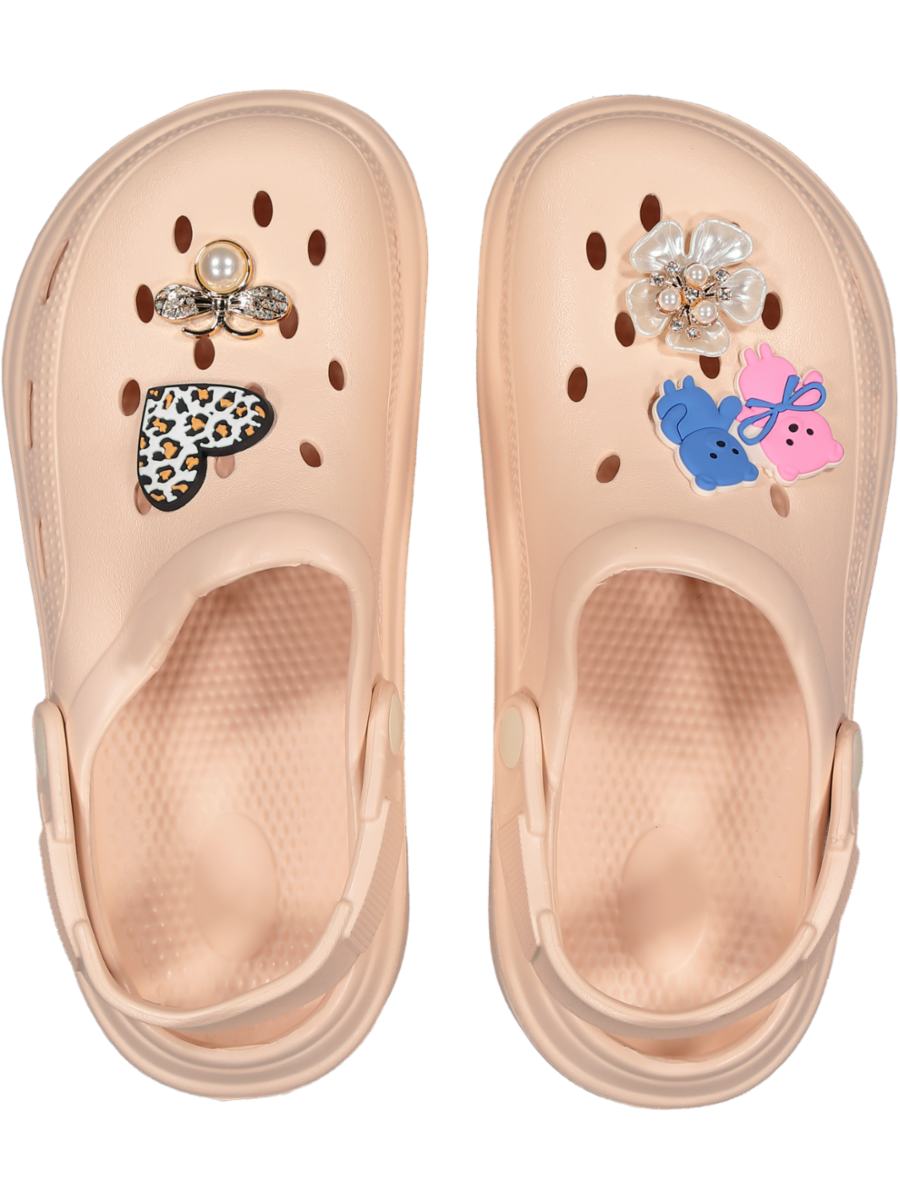 Moulded Sandals With Charms