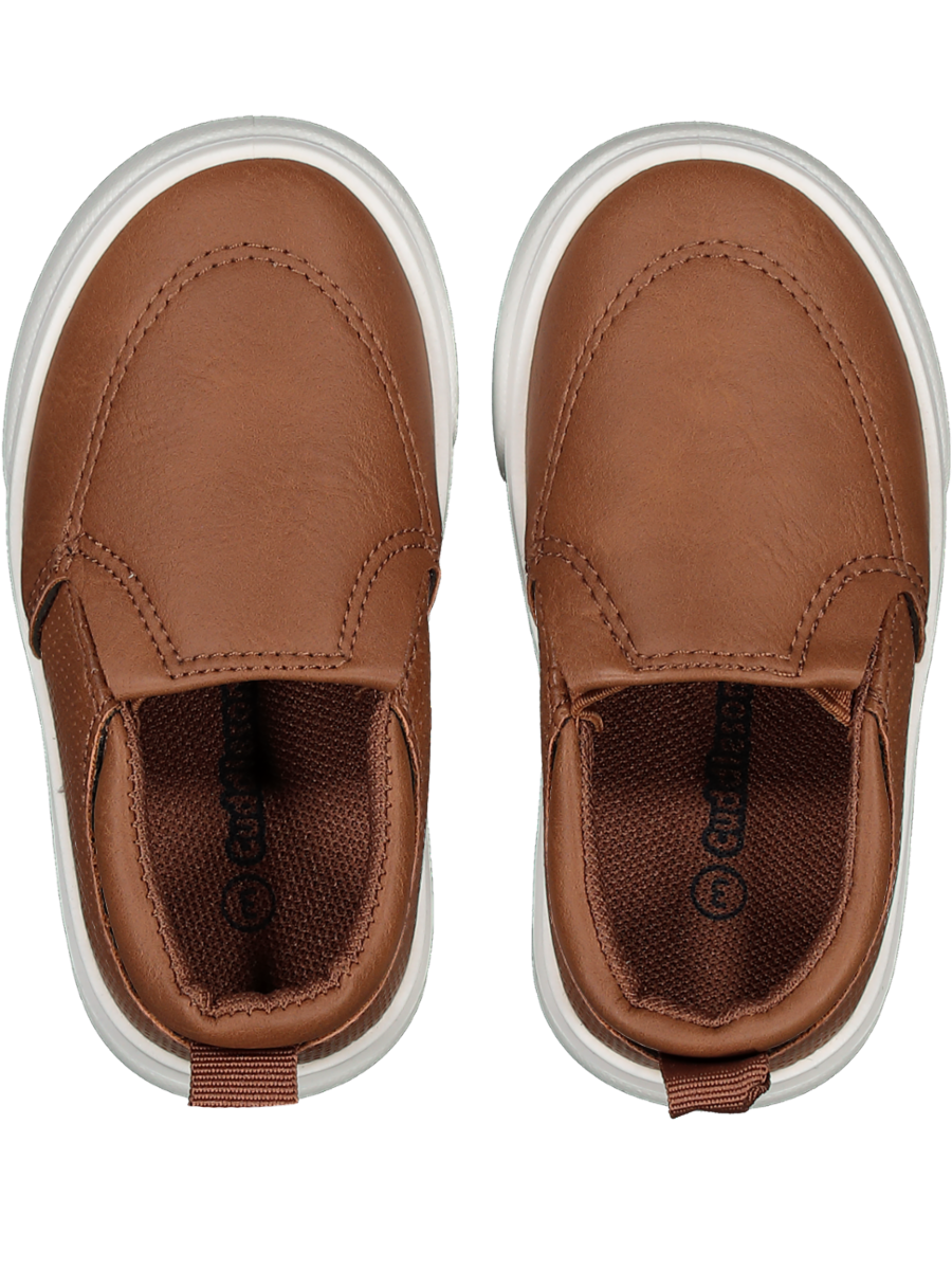 Brown Slip On Sneakers