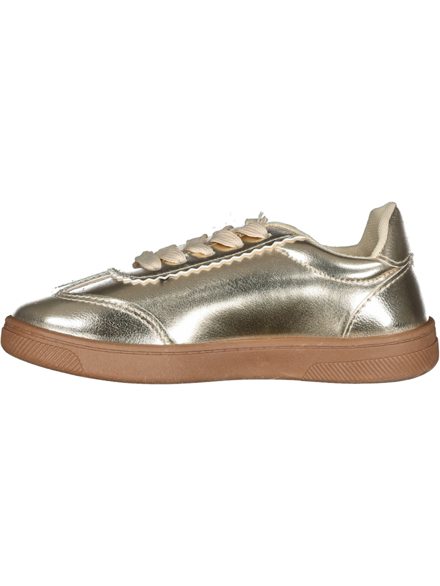 Retro Gold Runner Sneakers