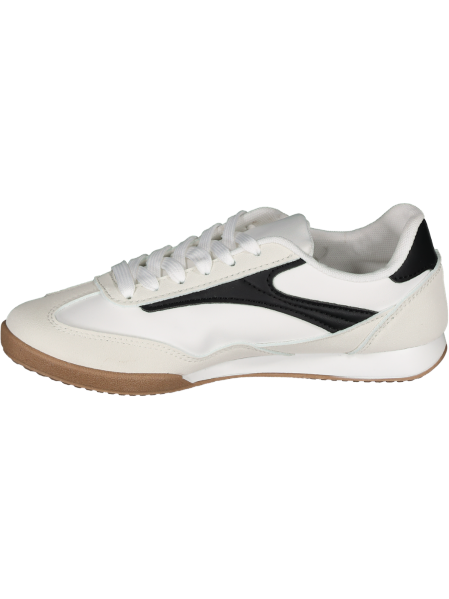 White Retro Sneakers