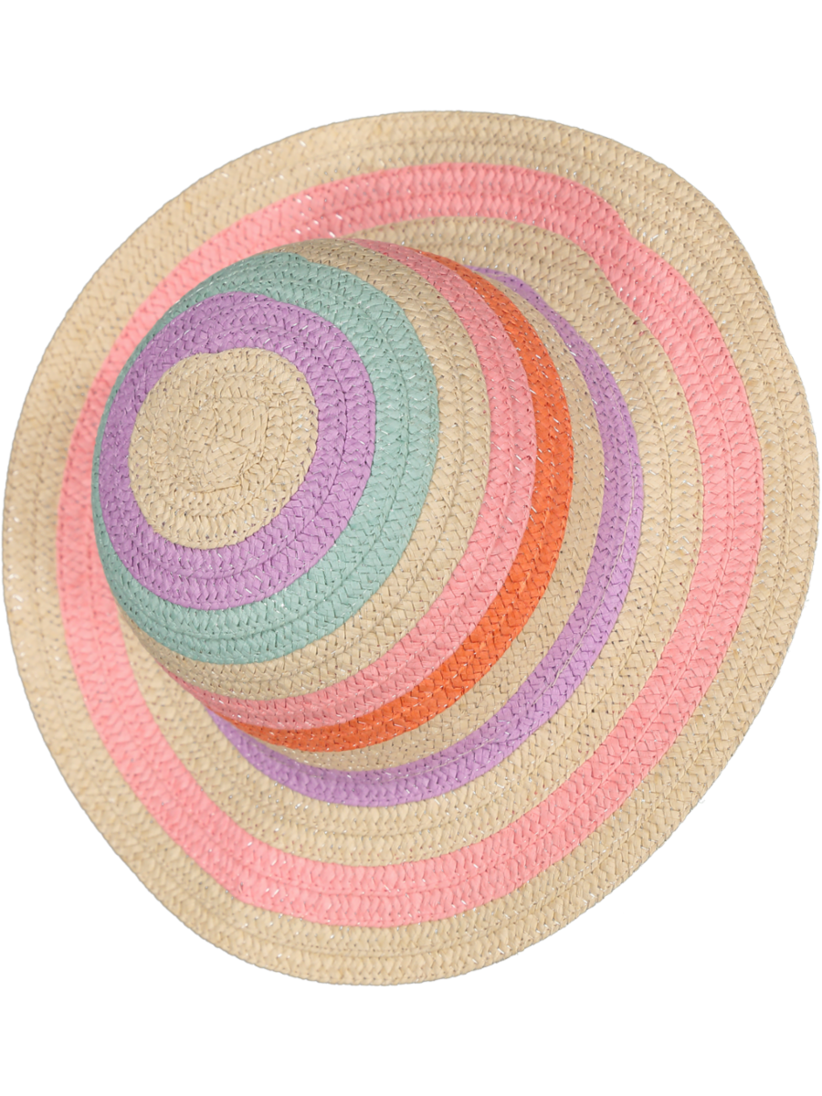 Rainbow Straw Hat