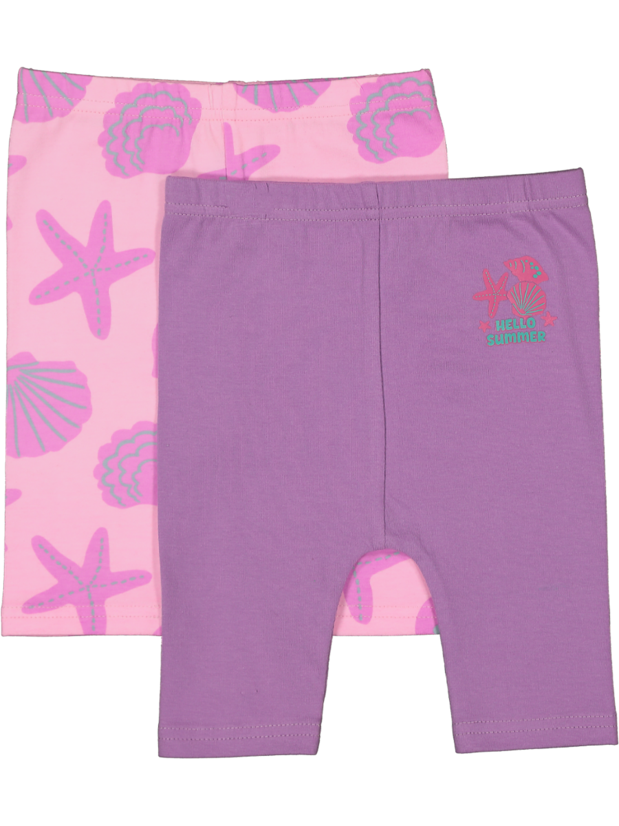 2 Pack Purple Leggings