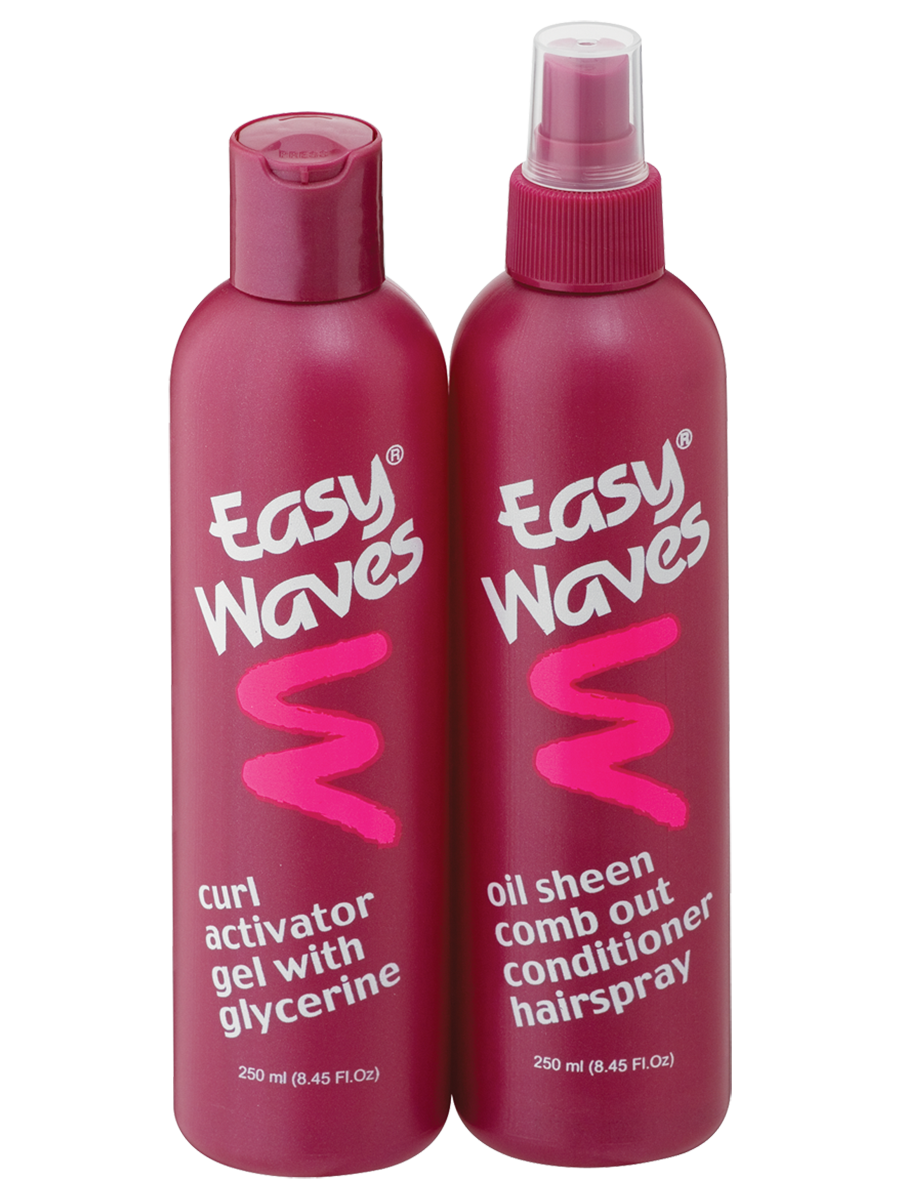 Easy Waves Gel And Spray Twin Pack